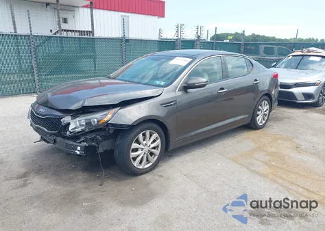 2015 Kia Optima Ex из США, поврежденный, VIN 5XXGN4A77FG360389